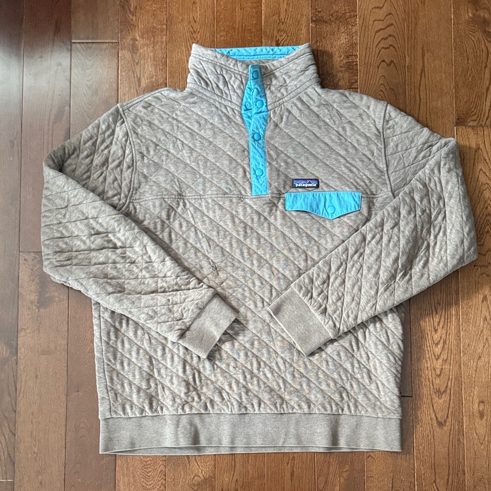 Patagonia Quilted Pullover Synchilla - Large